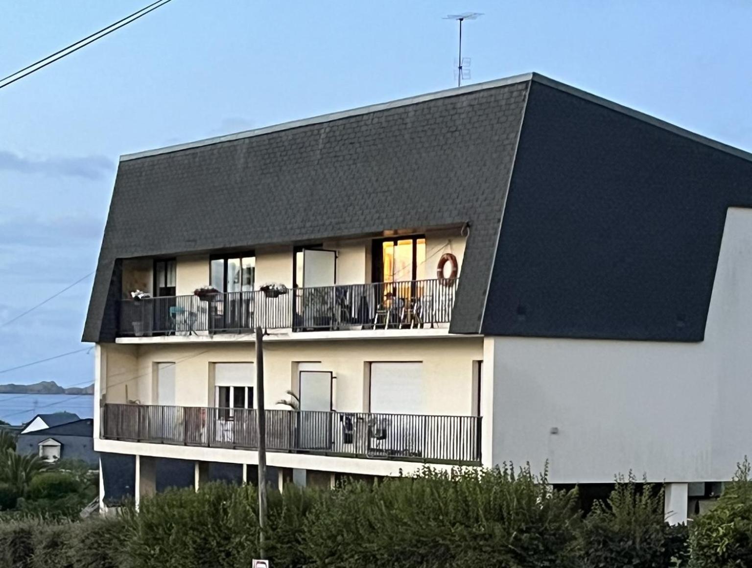 Traezh Ar Vag - Appartement Plage Perros-Guirec Buitenkant foto
